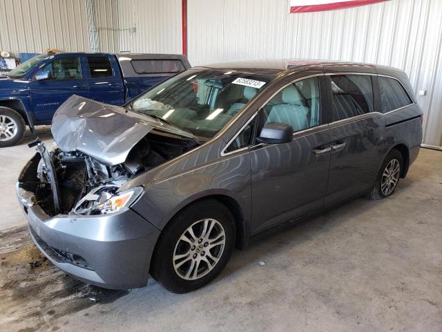 HONDA ODYSSEY EX 2012 with VIN 5FNRL5H46CB136464 - Photo from auction