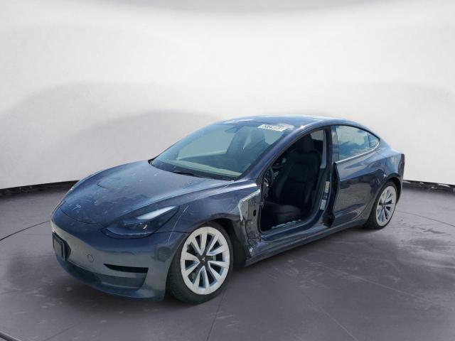 TESLA MODEL 3 2022 с VIN 5YJ3E1EB5NF187050 - Снимка от търг