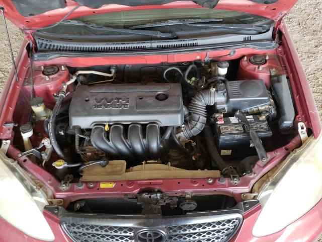 Photo 11 from auction – 2005 TOYOTA COROLLA CE with VIN 2T1BR32E25C408182