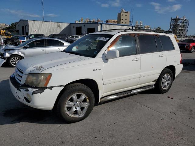 TOYOTA HIGHLANDER 2001 с VIN JTEGF21AX10011536 - Снимка от търг