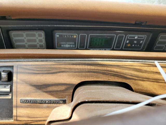 Photo 9 from auction – 1989 BUICK REGAL LIMI with VIN 2G4WD14W4K1416252