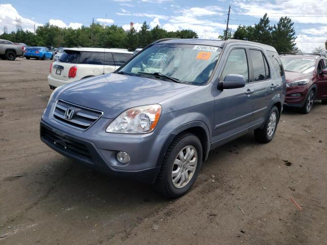 HONDA CR-V SE 2005 with VIN JHLRD78965C032368 - Photo from auction