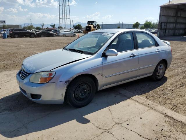 KIA SPECTRA EX 2008 with VIN KNAFE121485493748 - Photo from auction