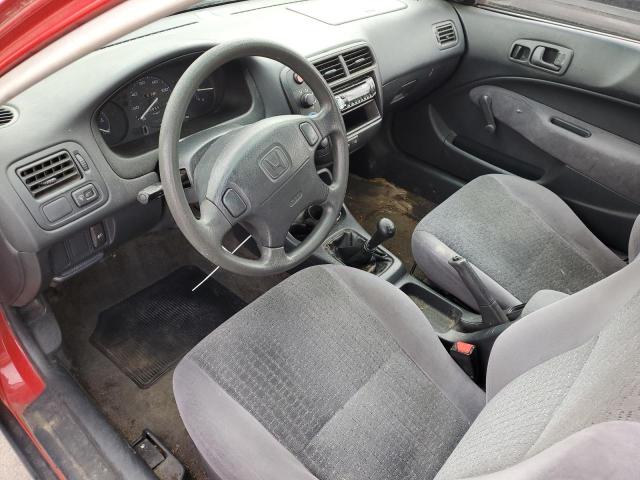 Photo 8 from auction – 2000 HONDA CIVIC DX with VIN 2HGEJ6349YH107769