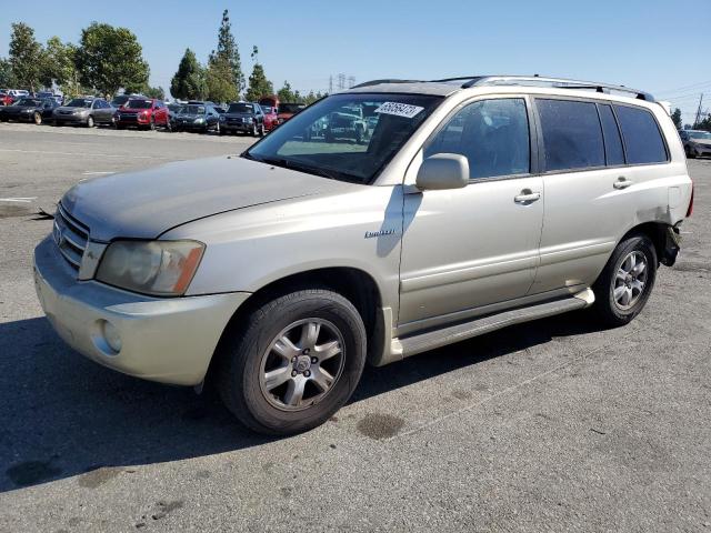 TOYOTA HIGHLANDER 2003 with VIN JTEGF21A730083877 - Photo from auction