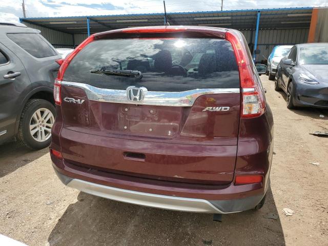 Photo 6 from auction – 2016 HONDA CR-V EX with VIN 2HKRM4H56GH724419