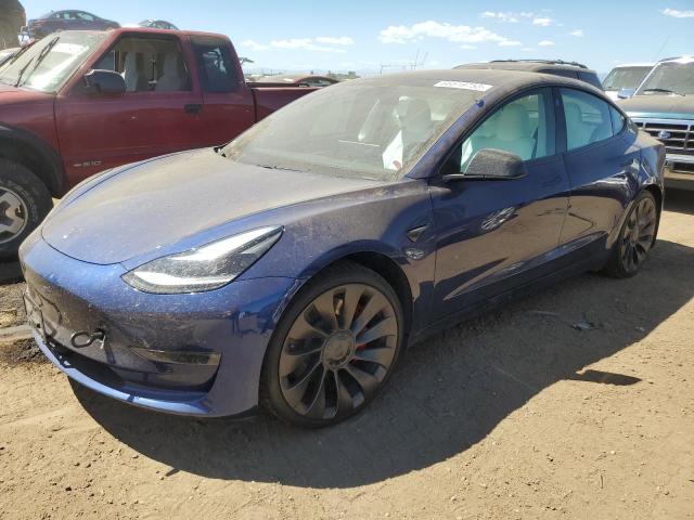 TESLA MODEL 3 2021 with VIN 5YJ3E1EC7MF984553 - Photo from auction