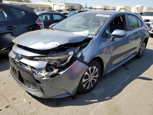 TOYOTA COROLLA LE 2022 with VIN JTDEAMDE2NJ056992 - Photo from auction