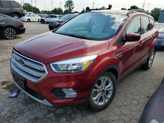 FORD ESCAPE SE 2018 with VIN 1FMCU9GD1JUB24962 - Photo from auction