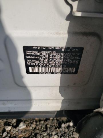 Photo 14 from auction – 2014 SUBARU FORESTER with VIN JF2SJAAC3EH479609
