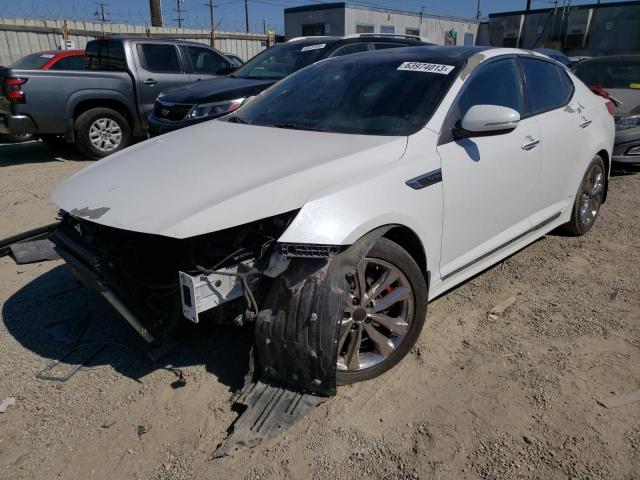 KIA OPTIMA SX 2014 with VIN 5XXGR4A66EG322520 - Photo from auction