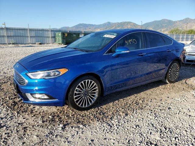 FORD FUSION SE 2017 with VIN 3FA6P0HD2HR408157 - Photo from auction