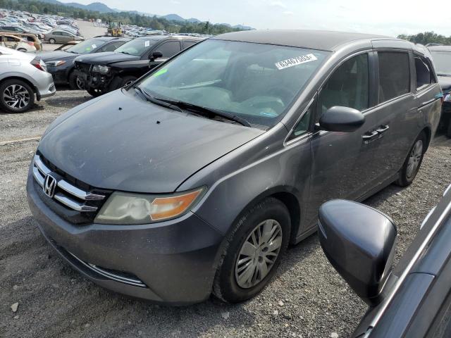 HONDA ODYSSEY LX 2014 with VIN 5FNRL5H22EB009969 - Photo from auction