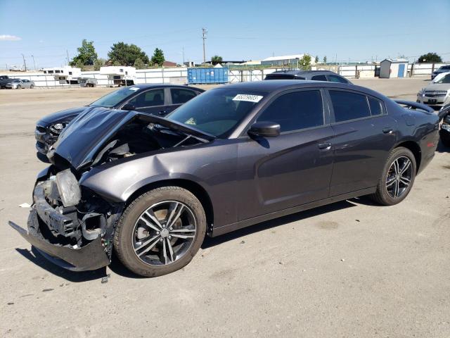 DODGE CHARGER SX 2013 with VIN 2C3CDXJGXDH608152 - Photo from auction