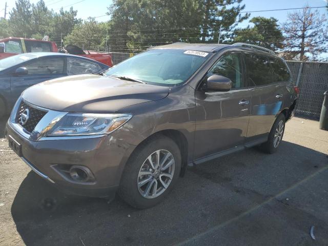 NISSAN PATHFINDER 2015 with VIN 5N1AR2MM2FC704366 - Photo from auction