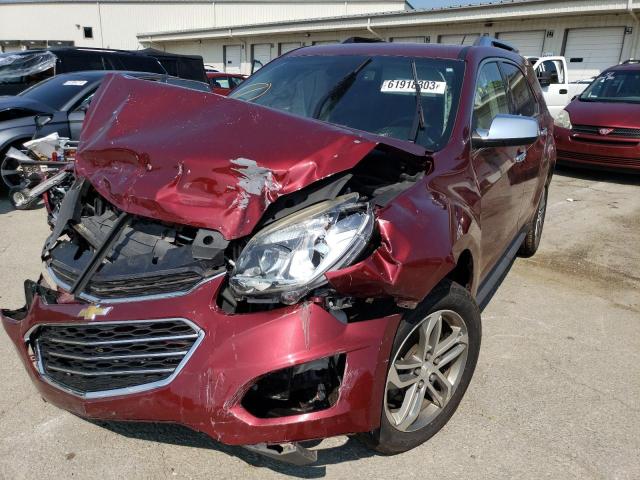CHEVROLET EQUINOX PR 2017 with VIN 2GNFLGE30H6240592 - Photo from auction