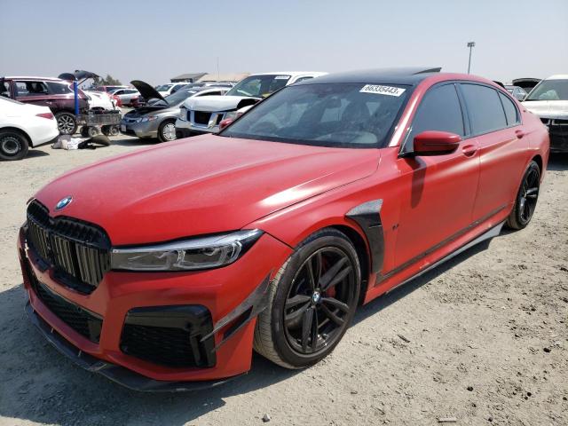 BMW 750 XI 2020 with VIN WBA7U2C01LBX84754 - Photo from auction