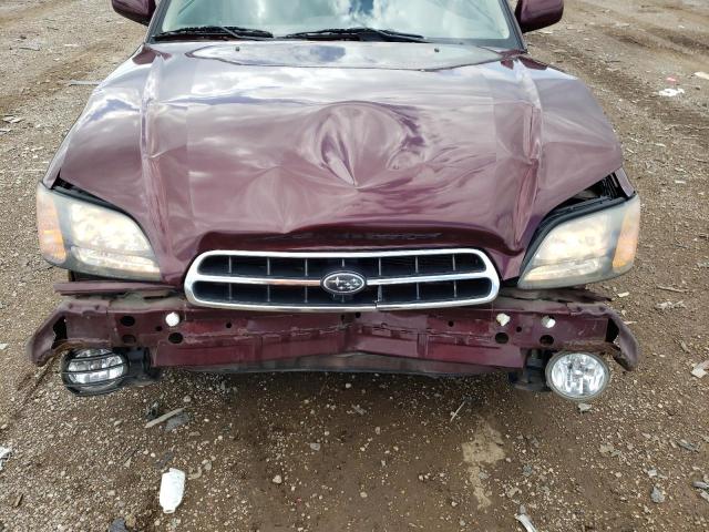 Photo 11 from auction – 2001 SUBARU LEGACY OUT with VIN 4S3BH686217634447