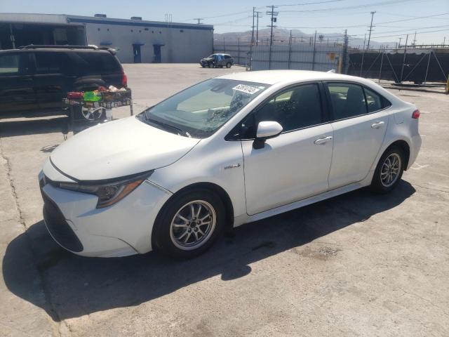 TOYOTA COROLLA LE 2020 with VIN JTDEBRBEXLJ001510 - Photo from auction