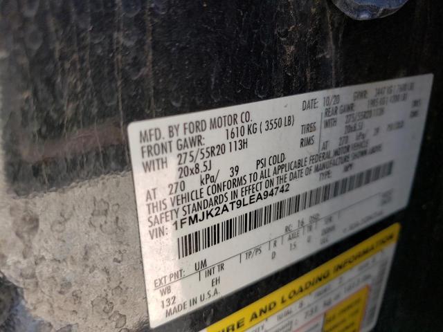 Photo 14 from auction – 2020 FORD EXPEDITION with VIN 1FMJK2AT9LEA94742