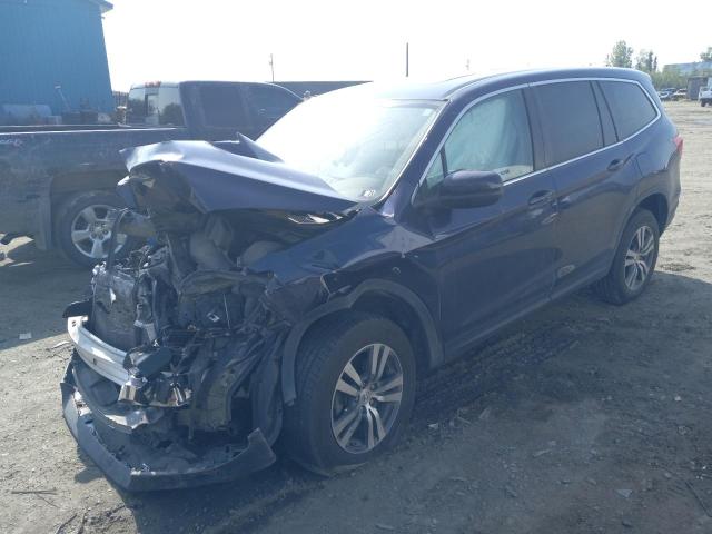 HONDA PILOT 2018 with VIN 5FNYF6H59JB053187 - Photo from auction