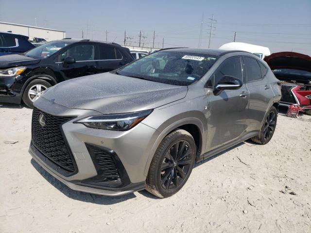 LEXUS NX 350 2022 with VIN 2T2KGCEZ7NC015469 - Photo from auction