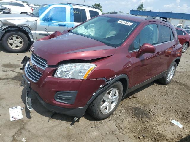 CHEVROLET TRAX 1LT 2016 with VIN 3GNCJLSB2GL173758 - Photo from auction