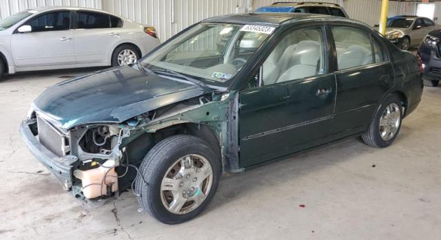 Photo 1 from auction – 2001 HONDA CIVIC EX with VIN 2HGES26711H533604