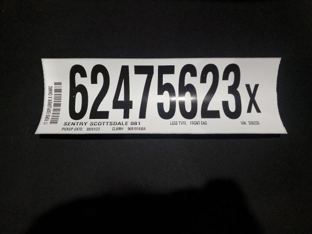 Снимка 13 от търг – 2017 FORD EXPLORER X с VIN 1FM5K8D83HGD99239