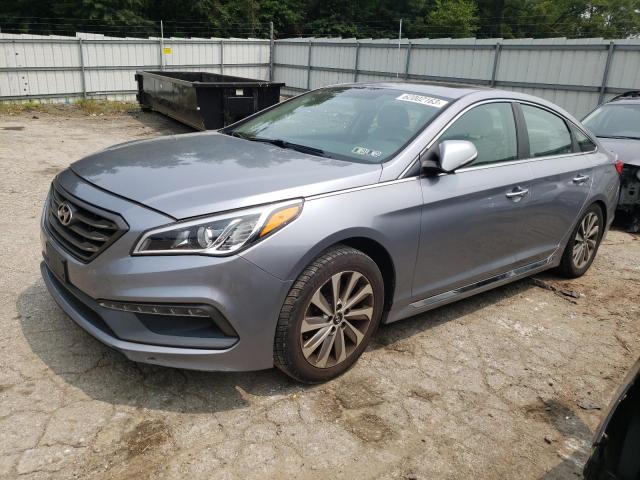HYUNDAI SONATA SPO 2016 with VIN 5NPE34AF1GH370829 - Photo from auction