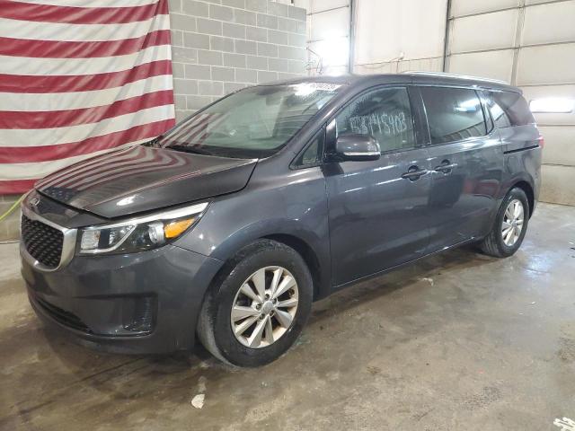 KIA SEDONA LX 2016 with VIN KNDMB5C13G6127426 - Photo from auction