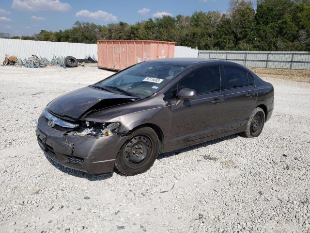 HONDA CIVIC LX 2011 with VIN 19XFA1F59BE016398 - Photo from auction