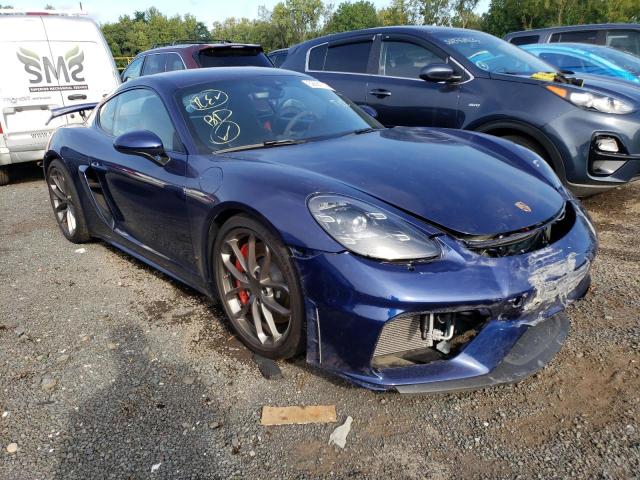 Photo 4 from auction – 2021 PORSCHE CAYMAN GT4 with VIN WP0AC2A88MK289179