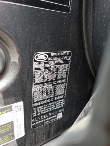 Photo 14 from auction – 2023 LAND ROVER RANGE ROVE with VIN SALYT2EU7PA361157