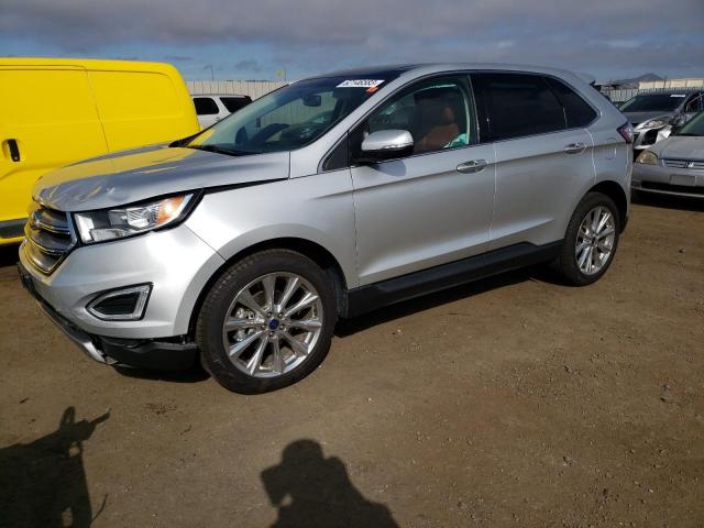 FORD EDGE TITAN 2017 with VIN 2FMPK3K96HBB57169 - Photo from auction