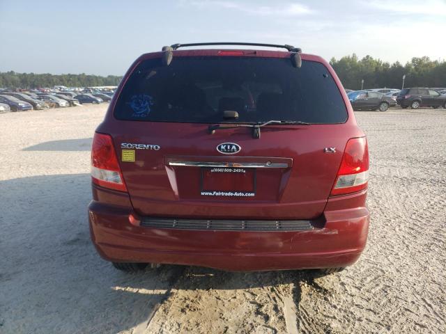 Photo 6 from auction – 2006 KIA SORENTO EX with VIN KNDJD733965606092