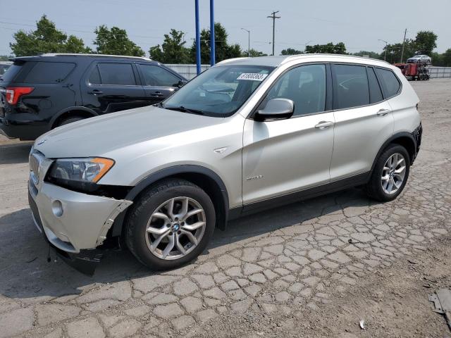 BMW X3 XDRIVE3 2012 with VIN 5UXWX7C53CL736146 - Photo from auction