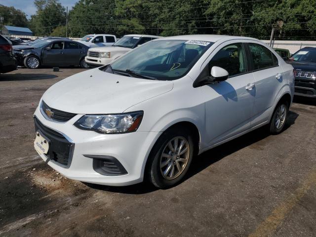 Снимка 1 от търг – 2017 CHEVROLET SONIC LT с VIN 1G1JD5SH2H4137219