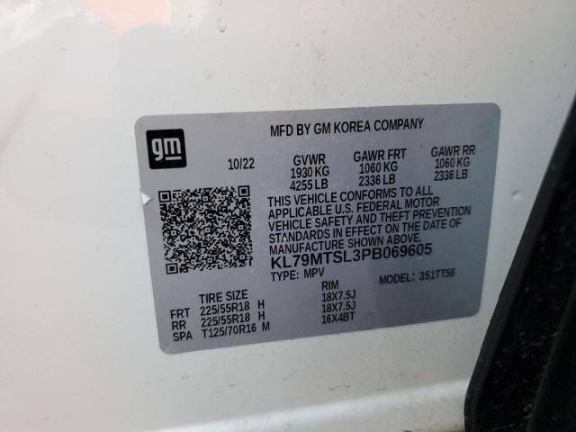Photo 14 from auction – 2023 CHEVROLET TRAILBLAZE with VIN KL79MTSL3PB069605
