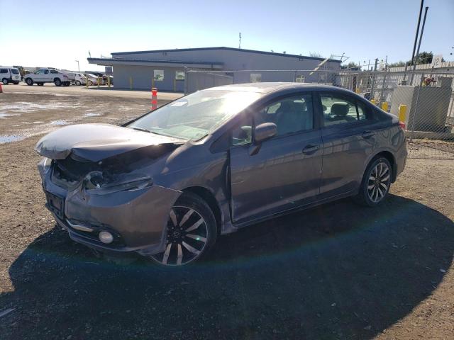 HONDA CIVIC EXL 2014 with VIN 2HGFB2F93EH511356 - Photo from auction