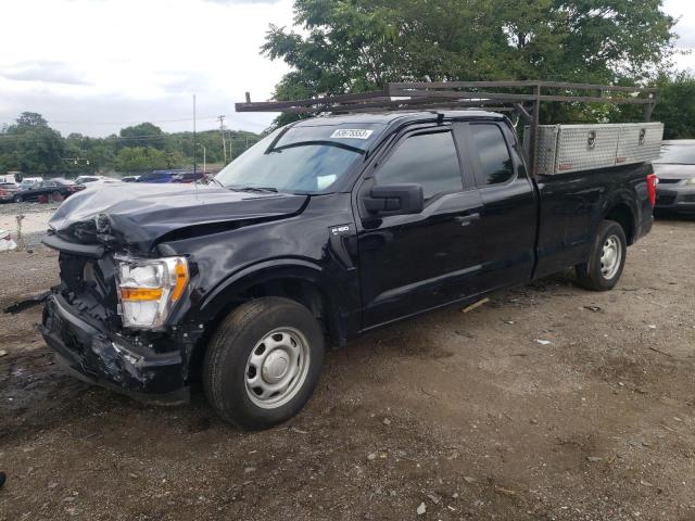 FORD F150 SUPER 2022 with VIN 1FTEX1CP0NKD34802 - Photo from auction