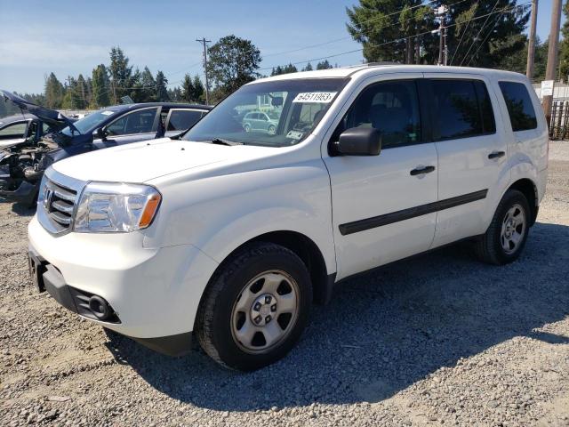 HONDA PILOT LX 2012 с VIN 5FNYF4H29CB068334 - Снимка от търг