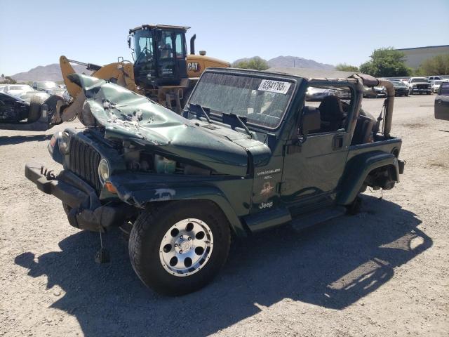 JEEP WRANGLER / 2000 with VIN 1J4FA59S3YP718647 - Photo from auction
