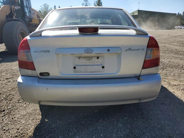 Photo 6 from auction – 2002 HYUNDAI ACCENT GL with VIN KMHCG45C02U267343