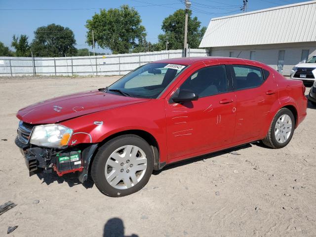 DODGE AVENGER SE 2014 with VIN 1C3CDZAB5EN175445 - Photo from auction