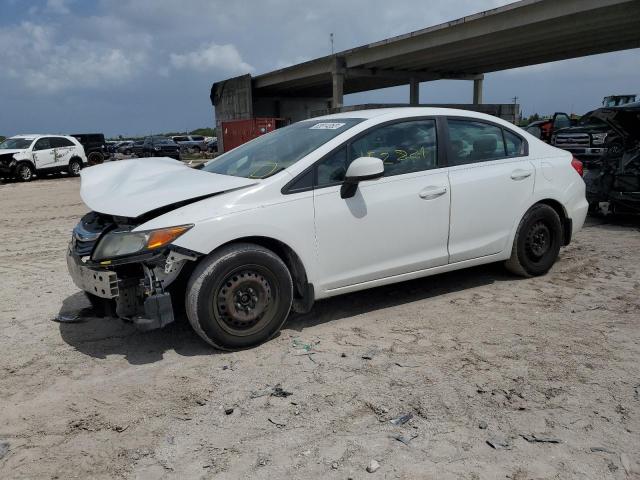 HONDA CIVIC LX 2012 with VIN 19XFB2F5XCE106129 - Photo from auction