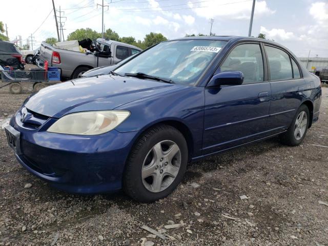 Photo 1 from auction – 2004 HONDA CIVIC EX with VIN 2HGES26774H598901