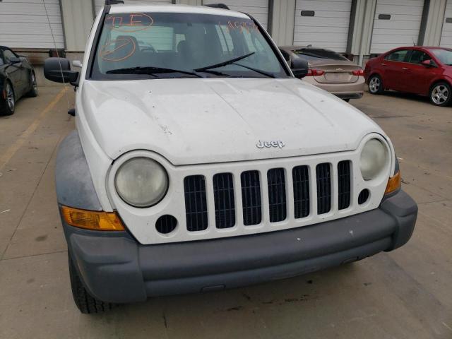Photo 5 from auction – 2007 JEEP LIBERTY SP with VIN 1J4GL48K27W662988