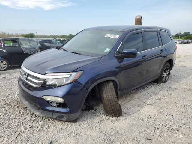 HONDA PILOT EX 2016 with VIN 5FNYF5H35GB037442 - Photo from auction