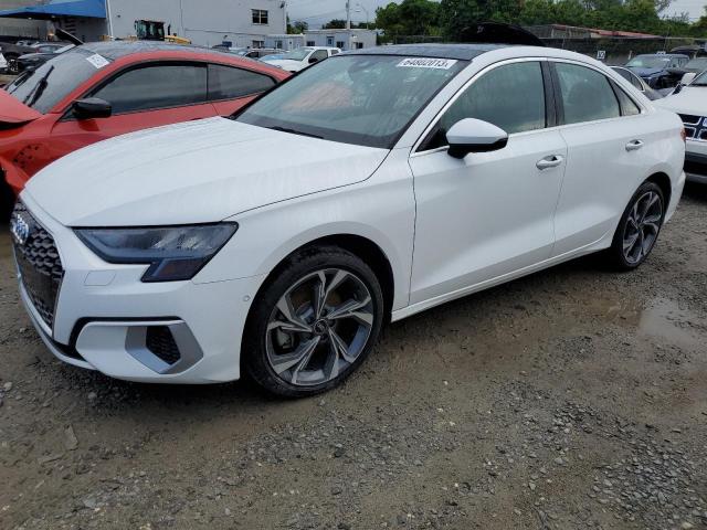 AUDI A3 PREMIUM 2022 with VIN WAUAUDGY7NA030218 - Photo from auction